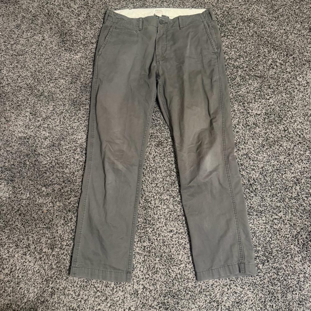 GAP Mens Vintage Khakis Chino Pants‎ Size 33 X 32